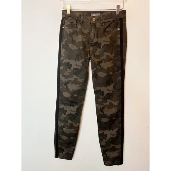 DL1961 Florence Skinny Midrise Instasculpt Camo - Picture 2 of 11